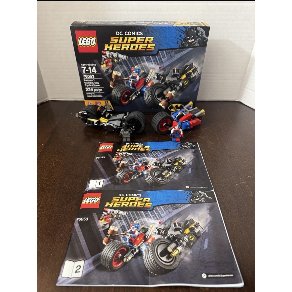 LEGO 76053 DC Comics Batman Gotham City Cycle Chase Missing Deadshot Minifigure